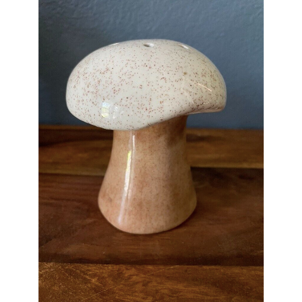 Vintage Arnels Pottery Mushroom Powder Sugar Shaker Mid-Century